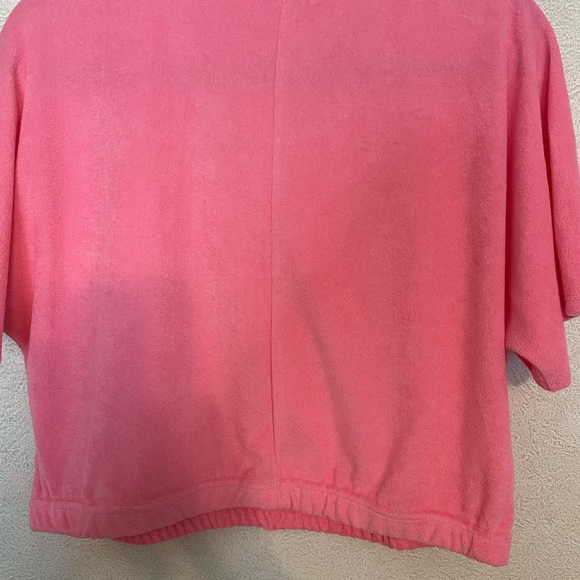 💯🎊💥🎉Juicy by Juicy Couture Terry Cropped Top Size XXL - Picture 5 of 5